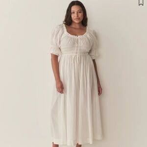 Doen Cream Maxi Dress